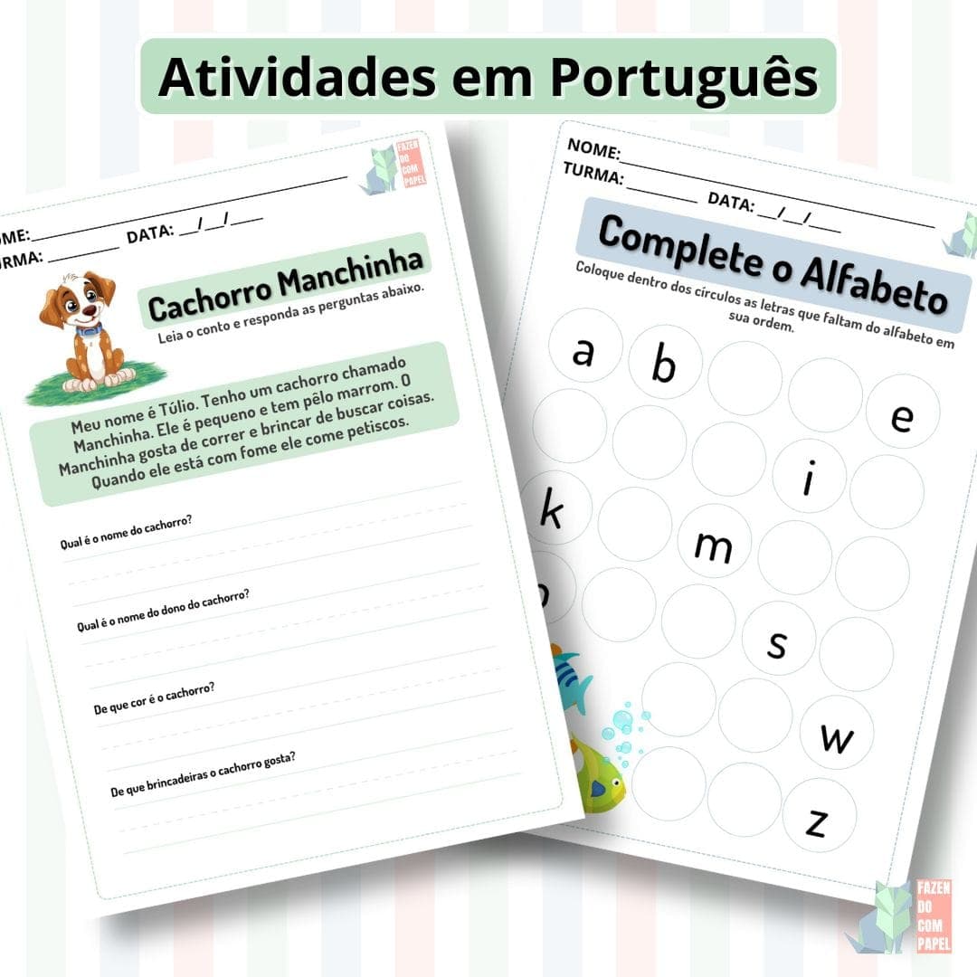 Atividades em Português — imagem 3