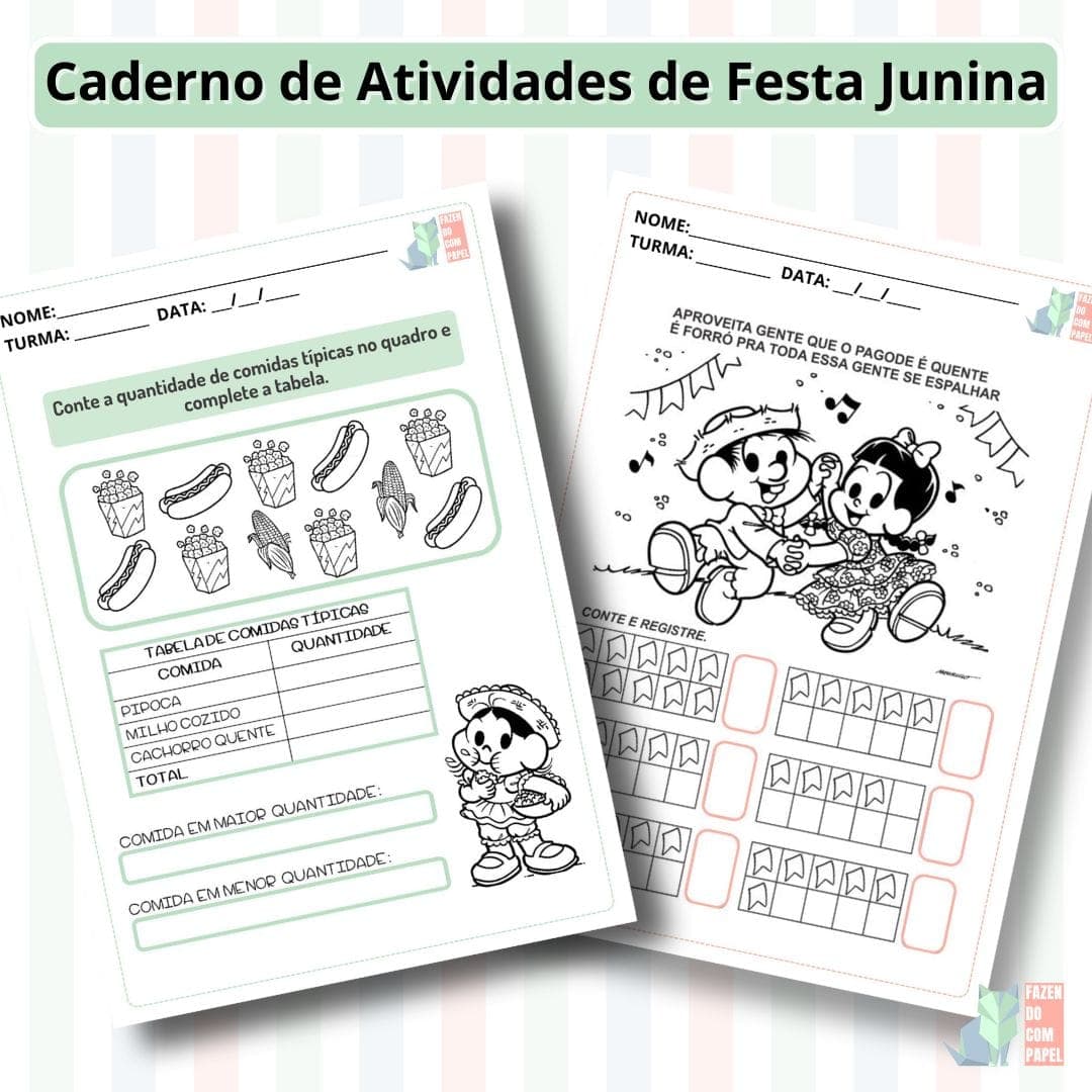 Caderno de Atividades de Festa Junina — imagem 3