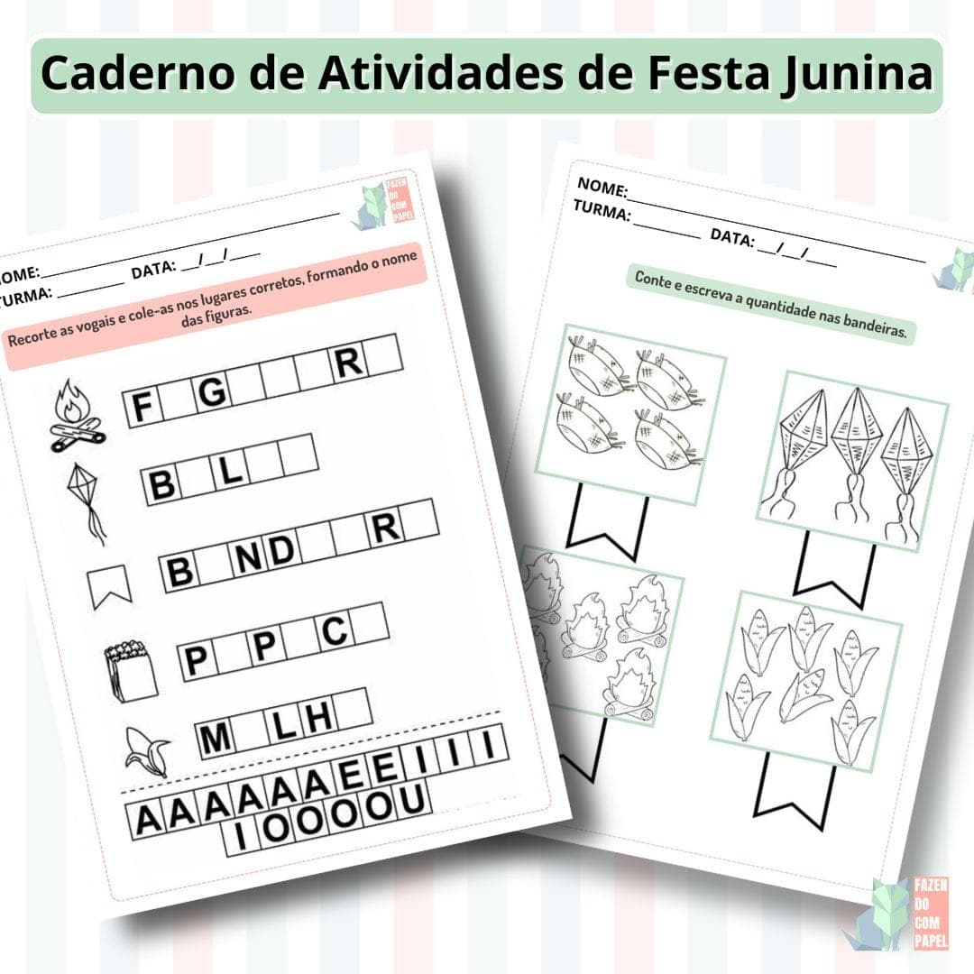 Caderno de Atividades de Festa Junina — imagem 5