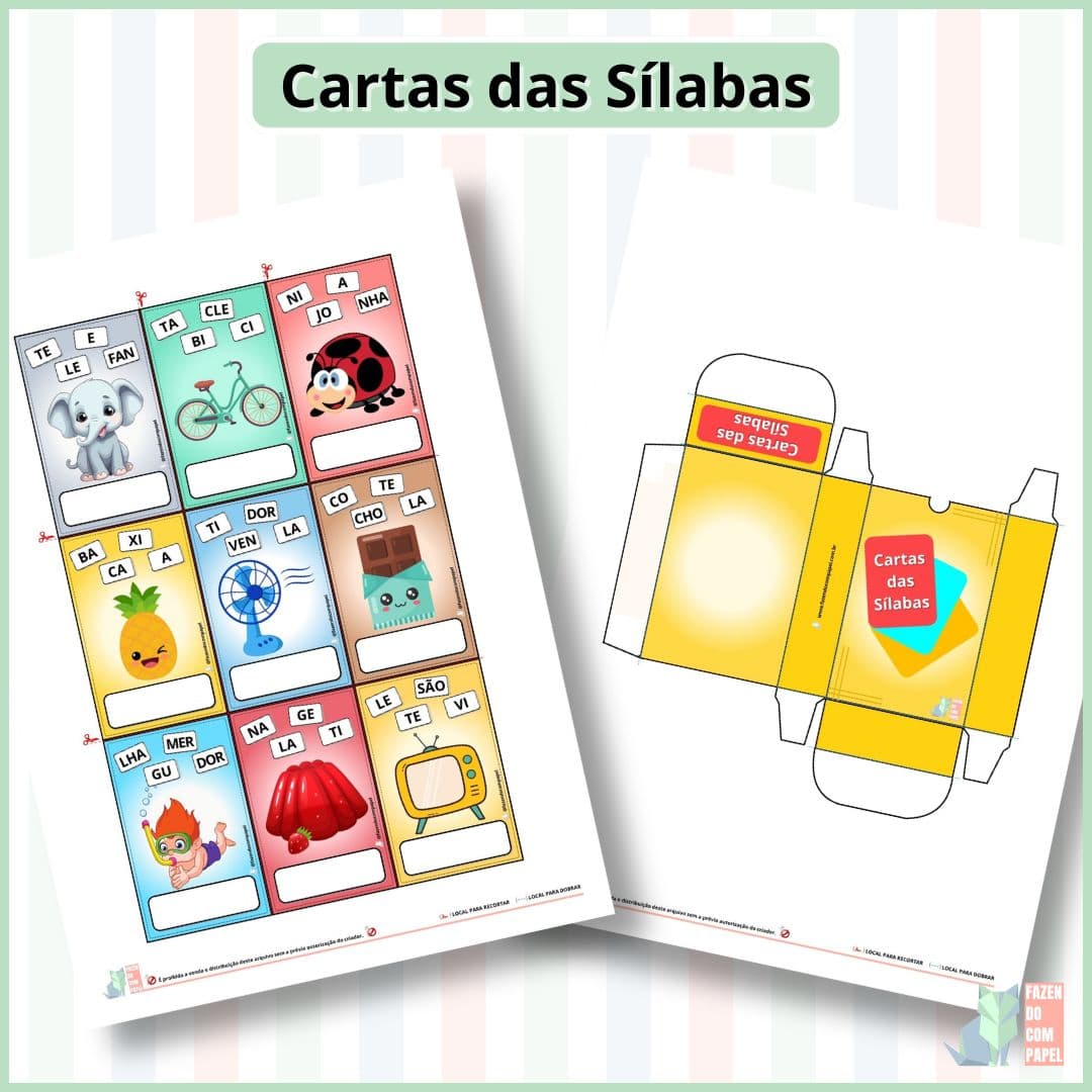 Cartas das Sílabas — imagem 4