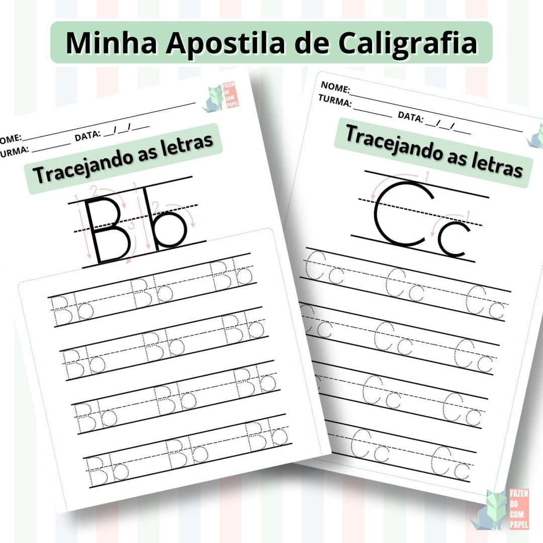 Minha Apostila de Caligrafia — imagem 3