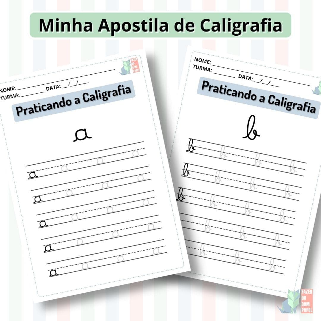 Minha Apostila de Caligrafia — imagem 5