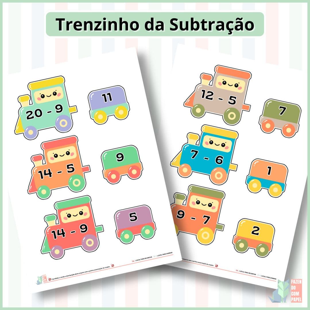 Trenzinho da Subtração — imagem 4
