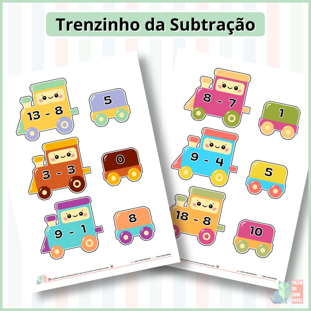 Trenzinho da Subtração — imagem 5