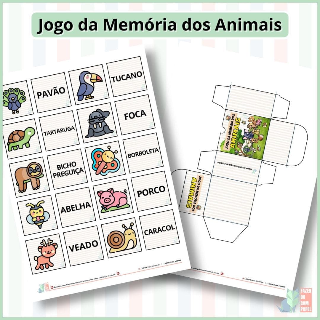 Jogo da Memória dos Animais — imagem 5