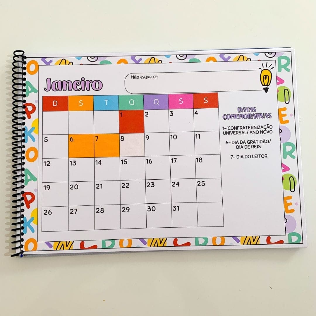 Calendário Datas Comemorativas 2025 — imagem 5
