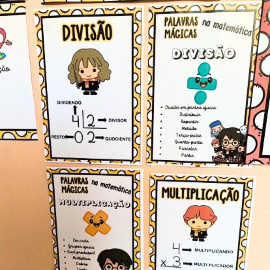 Cantinho da Matemática Harry Potter — imagem 5