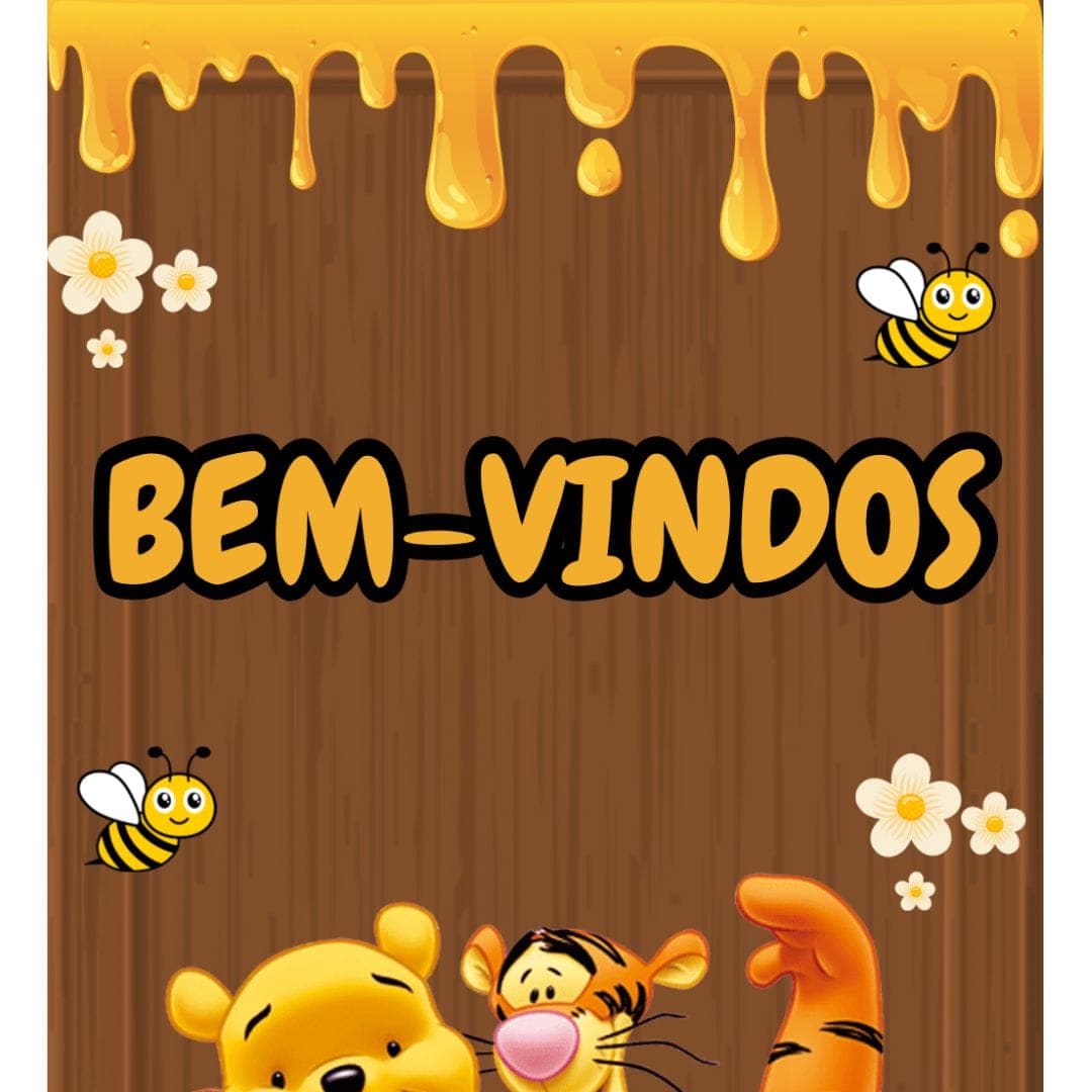 Painel de Porta Ursinho Pooh — imagem 3