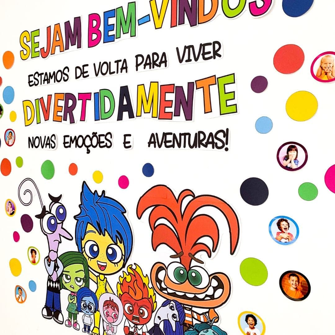 Painel de Volta às Aulas Divertidamente — imagem 2