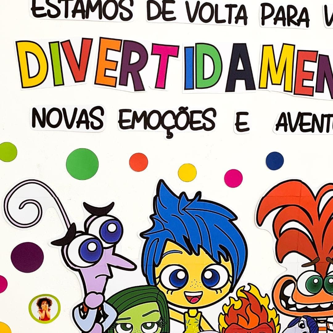 Painel de Volta às Aulas Divertidamente — imagem 4