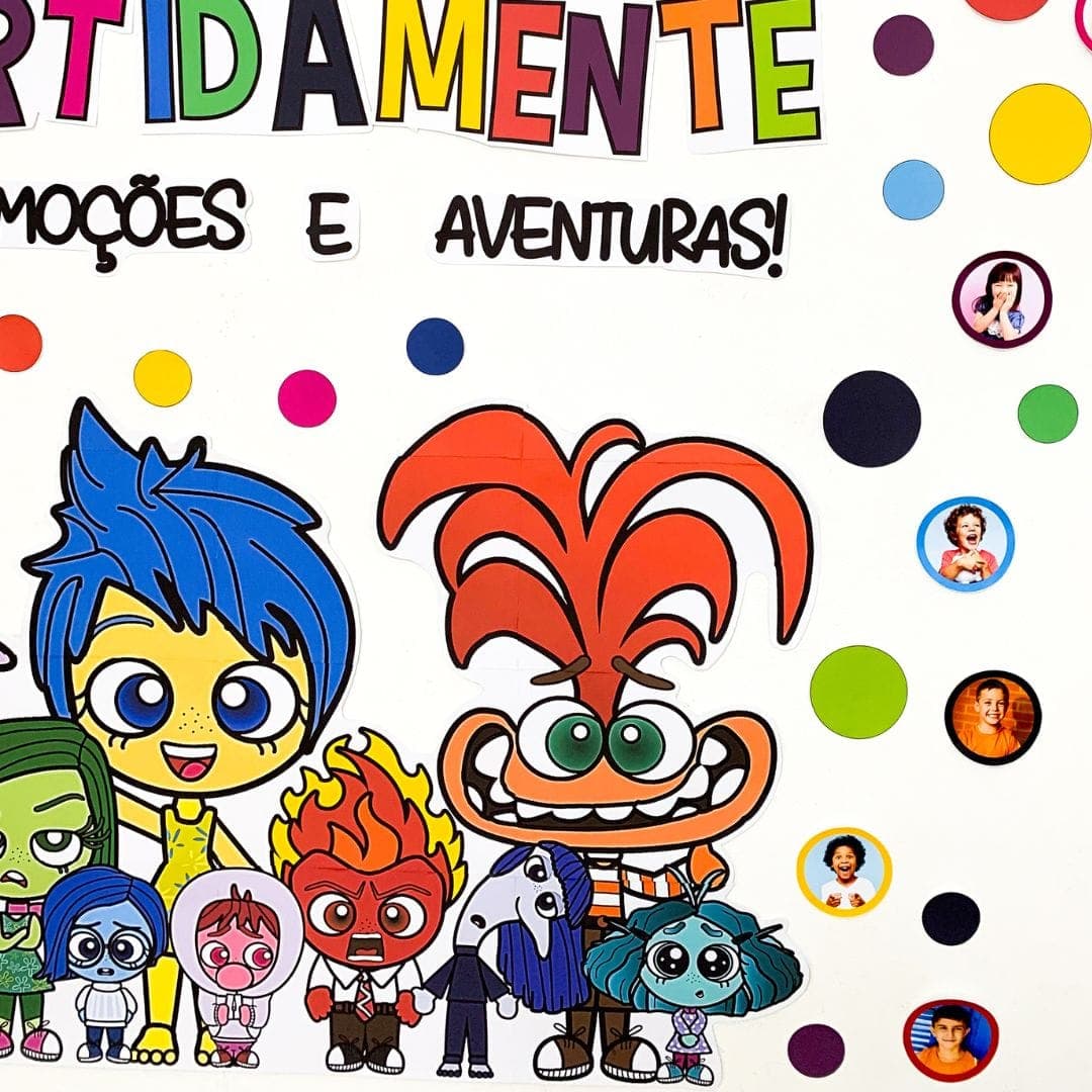Painel de Volta às Aulas Divertidamente — imagem 5