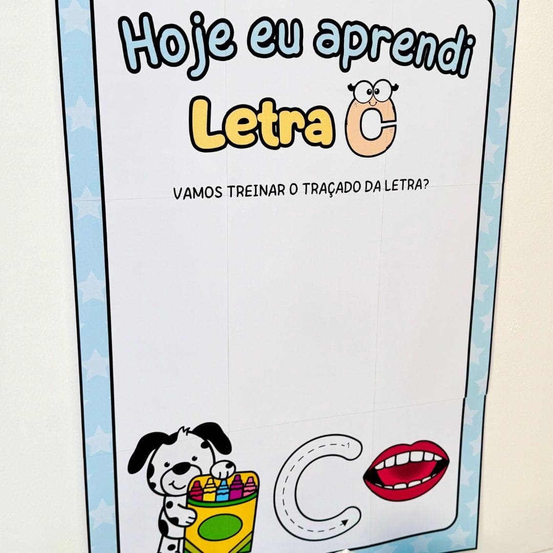 História e Cartaz Letra C — imagem 3
