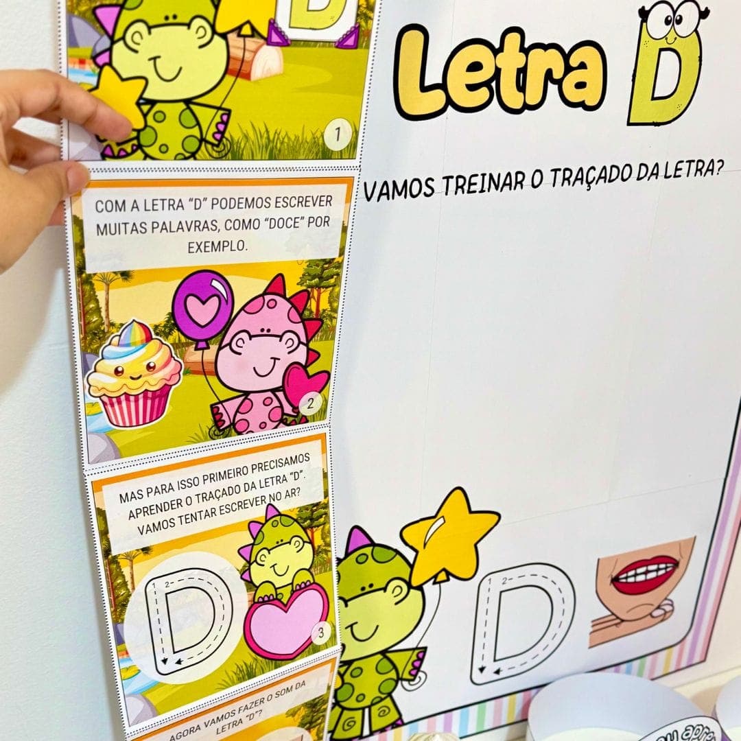 História e Cartaz Letra D — imagem 4