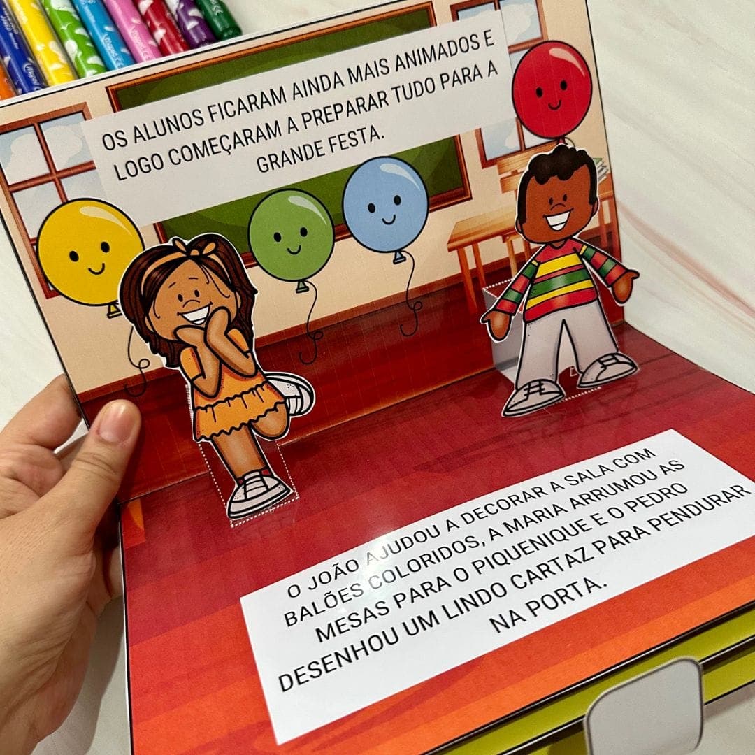 Livro 3D Dia da Escola — imagem 4