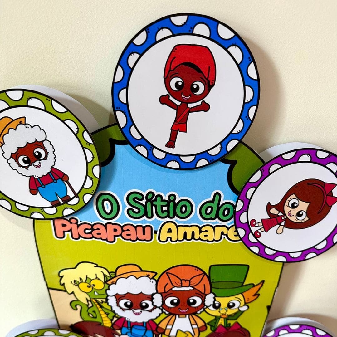 Luva - Personagens O Sítio do Pica-Pau Amarelo — imagem 5