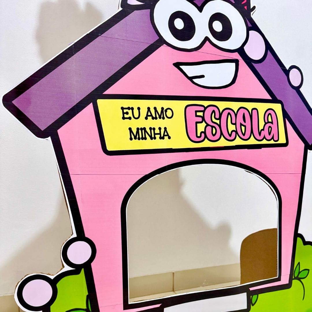 Moldura Gigante Foto Dia da Escola — imagem 2