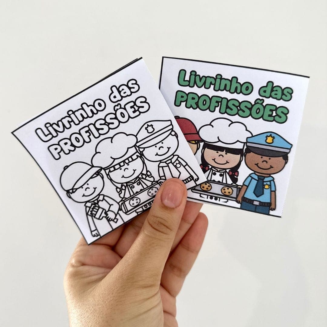 Atividades e Livrinho das Profissões — imagem 3