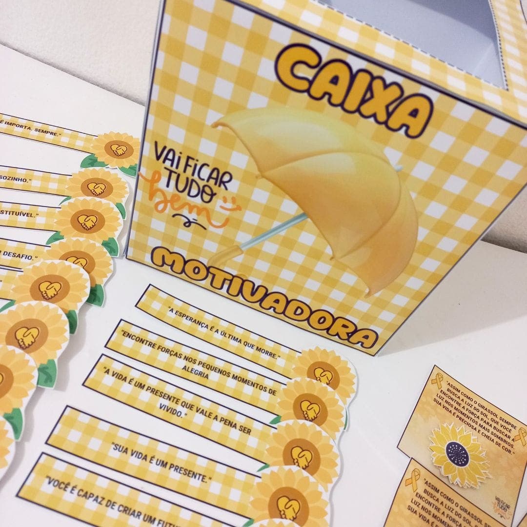 Caixa Motivadora e Painel - Setembro Amarelo — imagem 3
