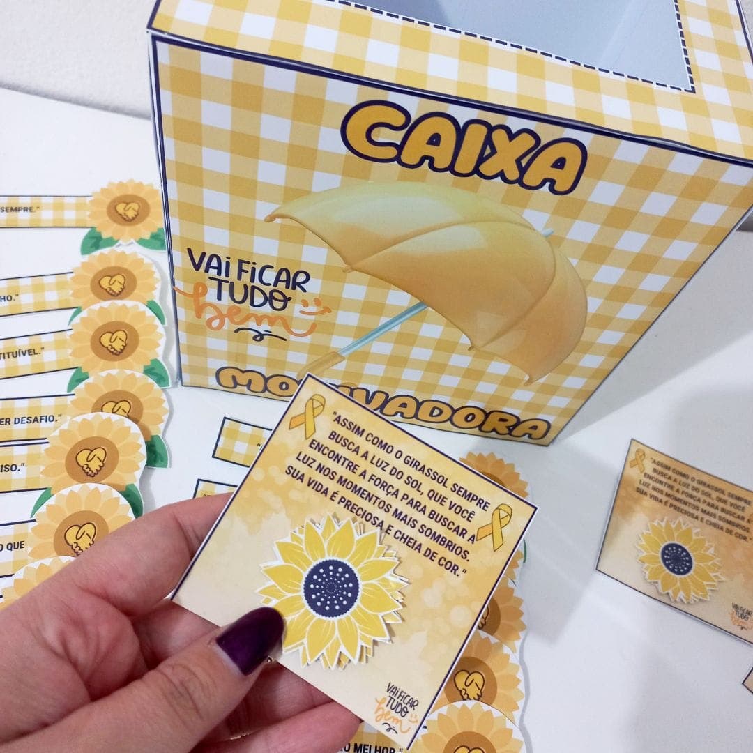 Caixa Motivadora e Painel - Setembro Amarelo — imagem 5