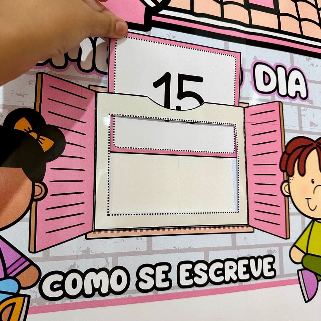 Cartaz Número do Dia — imagem 3