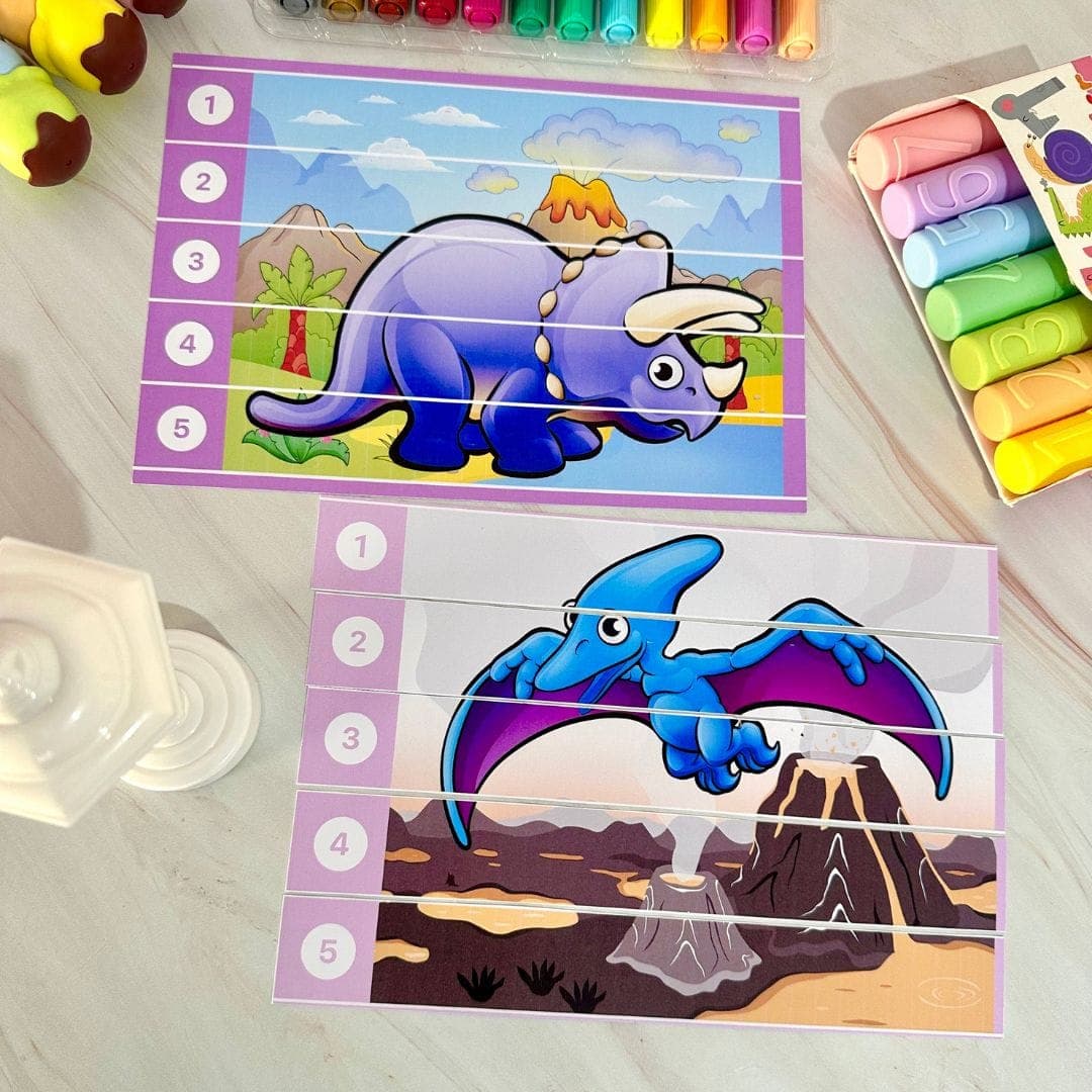 Quebra-Cabeça Dinossauro — imagem 2