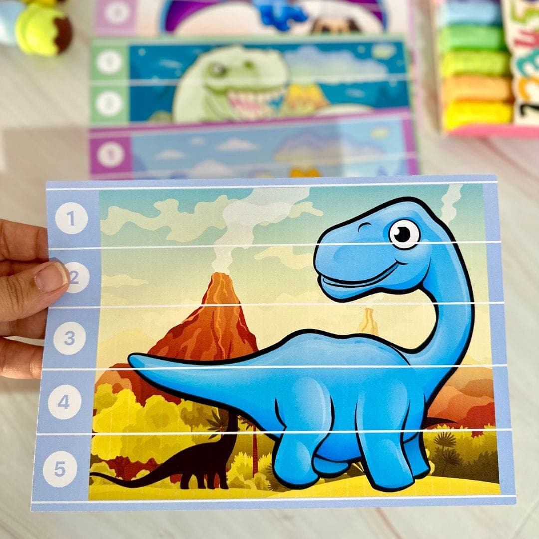 Quebra-Cabeça Dinossauro — imagem 4