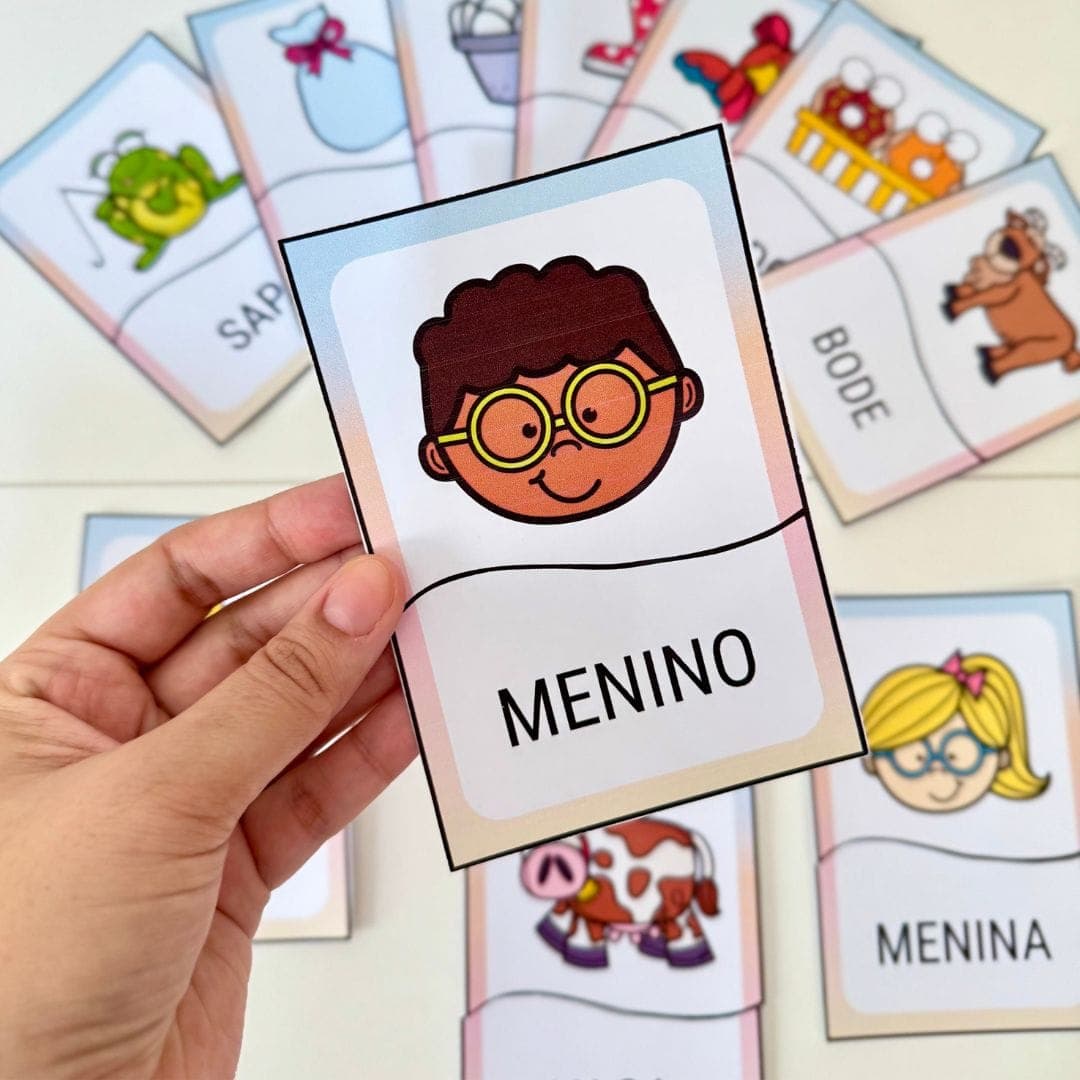 Quebra-Cabeça Palavras de Sílabas Simples — imagem 2