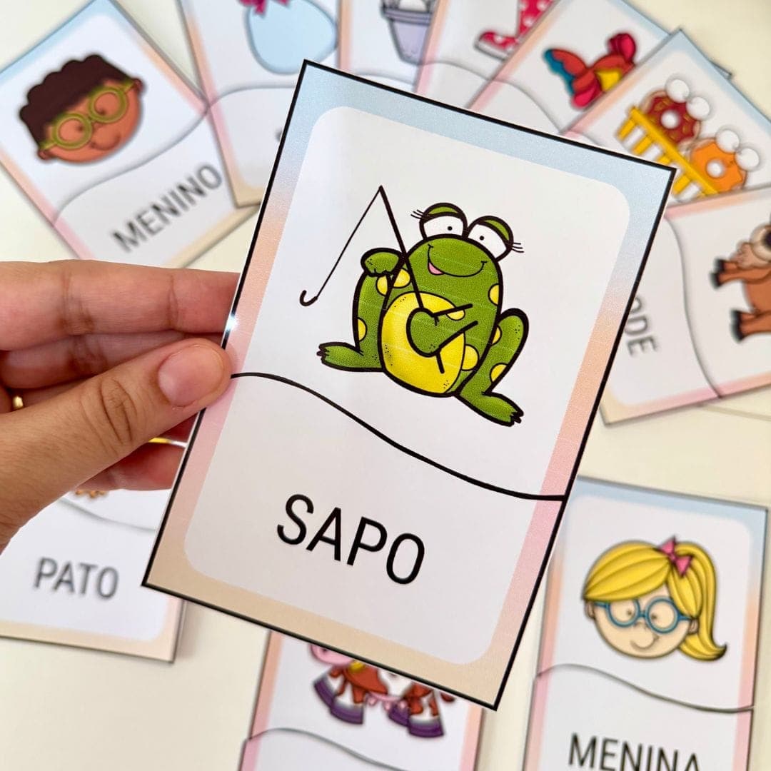 Quebra-Cabeça Palavras de Sílabas Simples — imagem 3