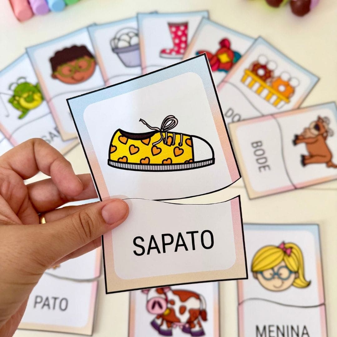 Quebra-Cabeça Palavras de Sílabas Simples — imagem 5