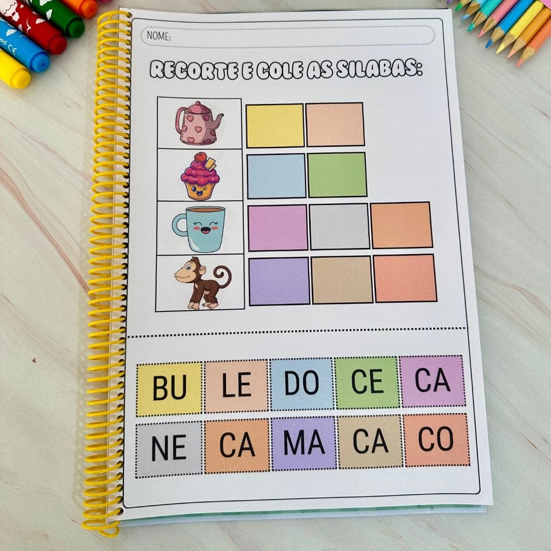 Recorte e Cole as Sílabas — imagem 4