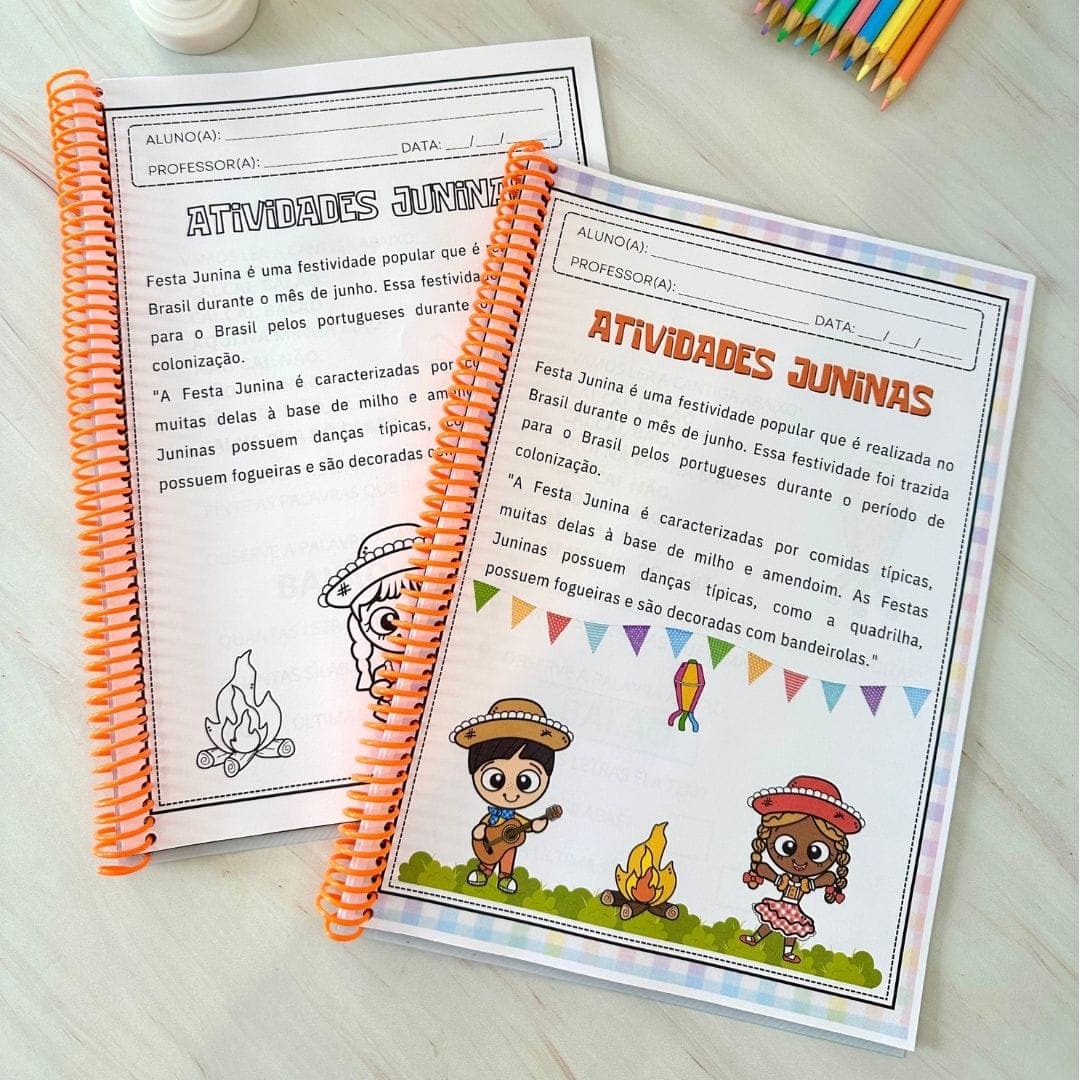 Apostila Atividades Festa Junina — imagem 2