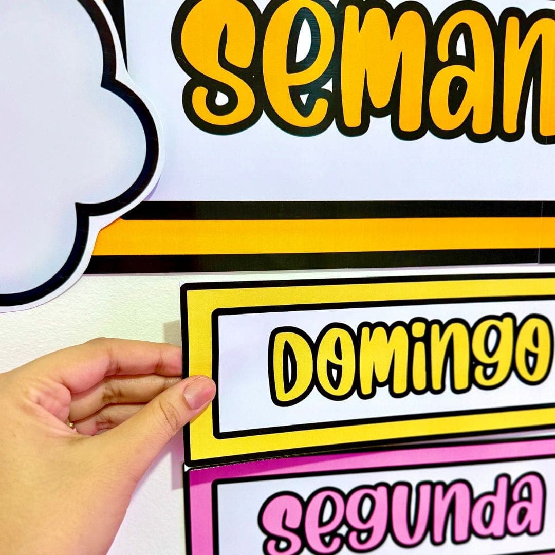 Cartaz Dias da Semana — imagem 4