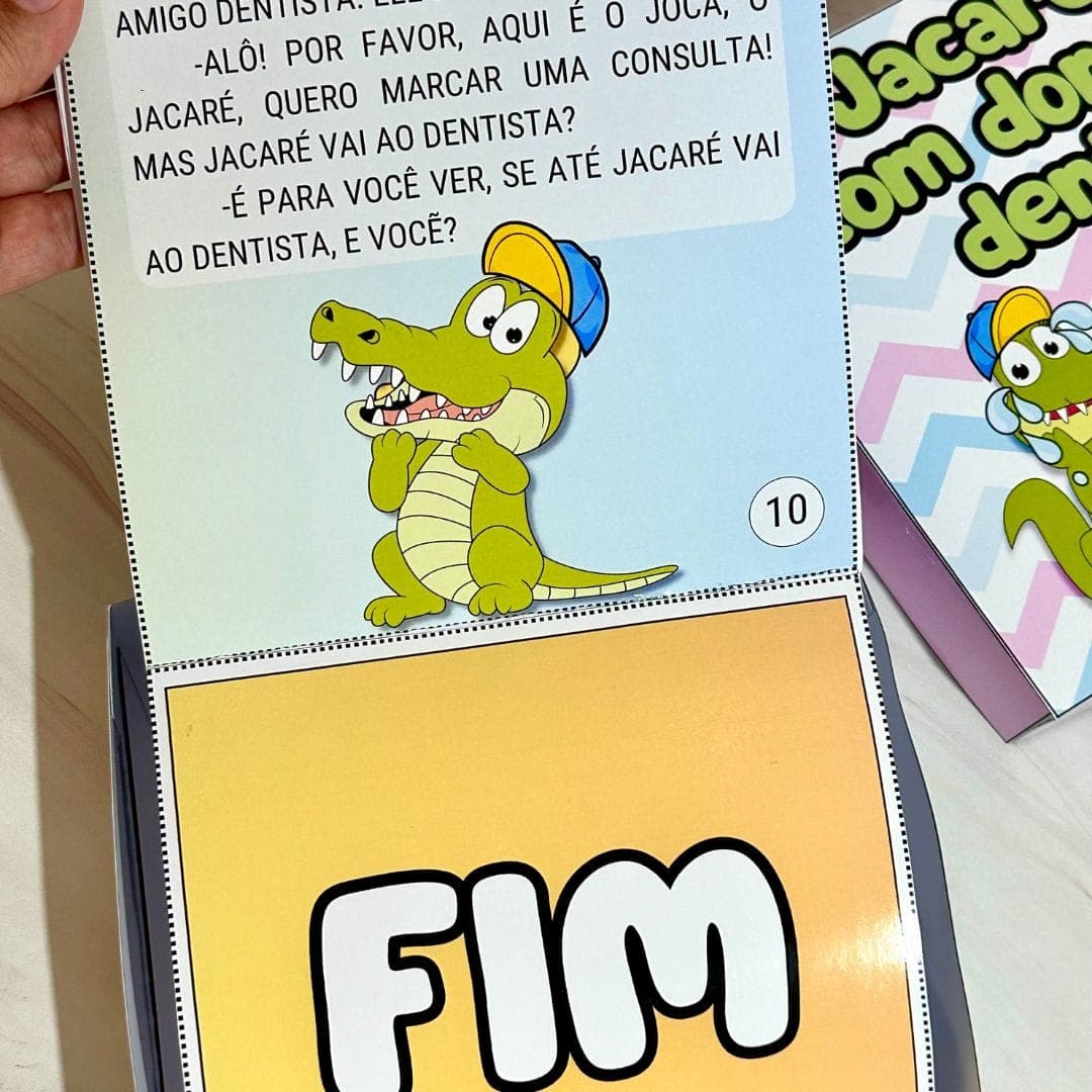 História - Jacaré com Dor de Dente — imagem 4