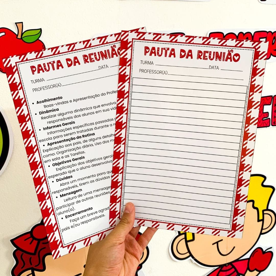 Kit Reunião de Pais - Colhendo Frutos — imagem 3