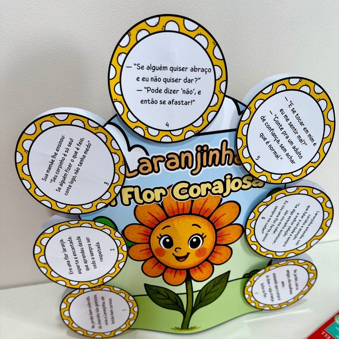 Livro - Laranjinha, A Flor Corajosa — imagem 3