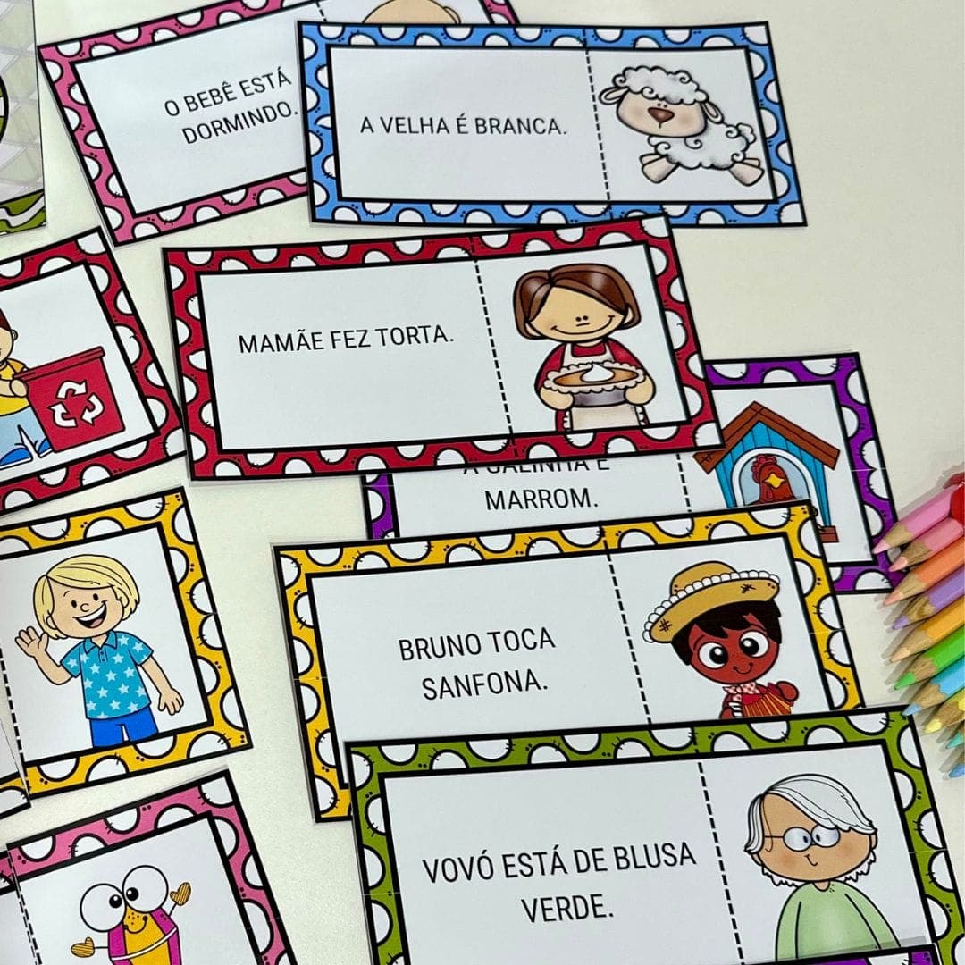 Quebra-cabeça das Frases Sílabas Complexas — imagem 3