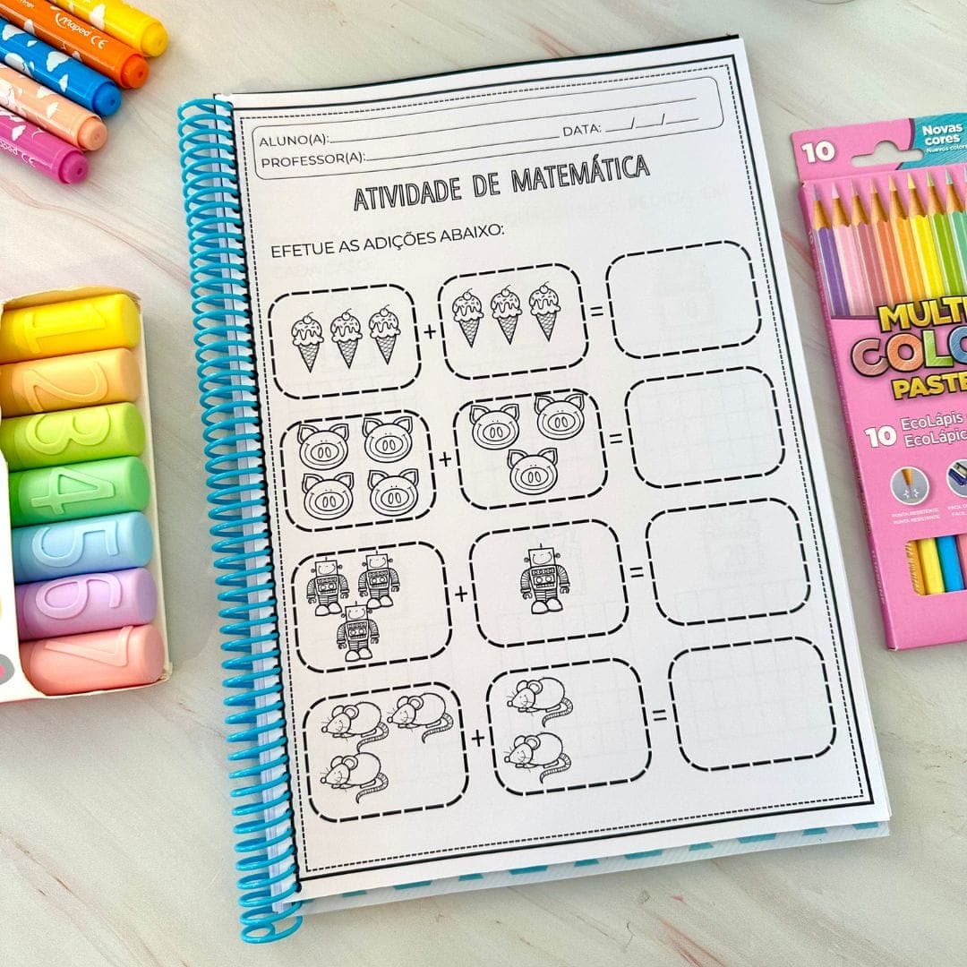 Apostila Numerais de 1 a 20 — imagem 2