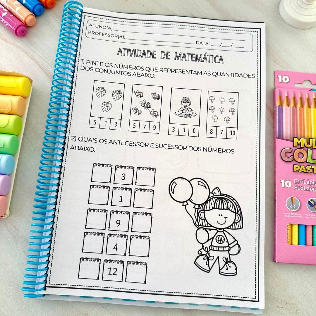 Apostila Numerais de 1 a 20 — imagem 4