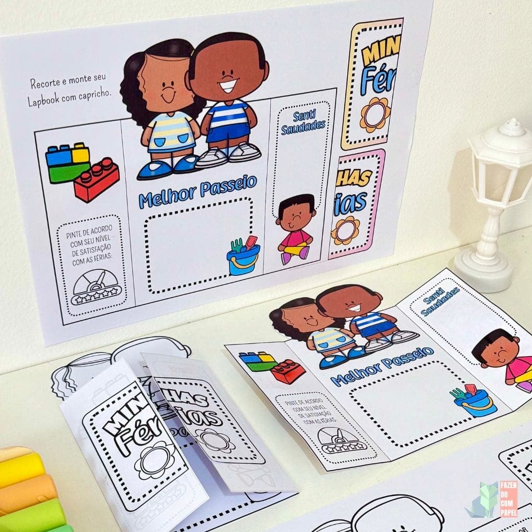 Lapbook Minhas Férias — imagem 3