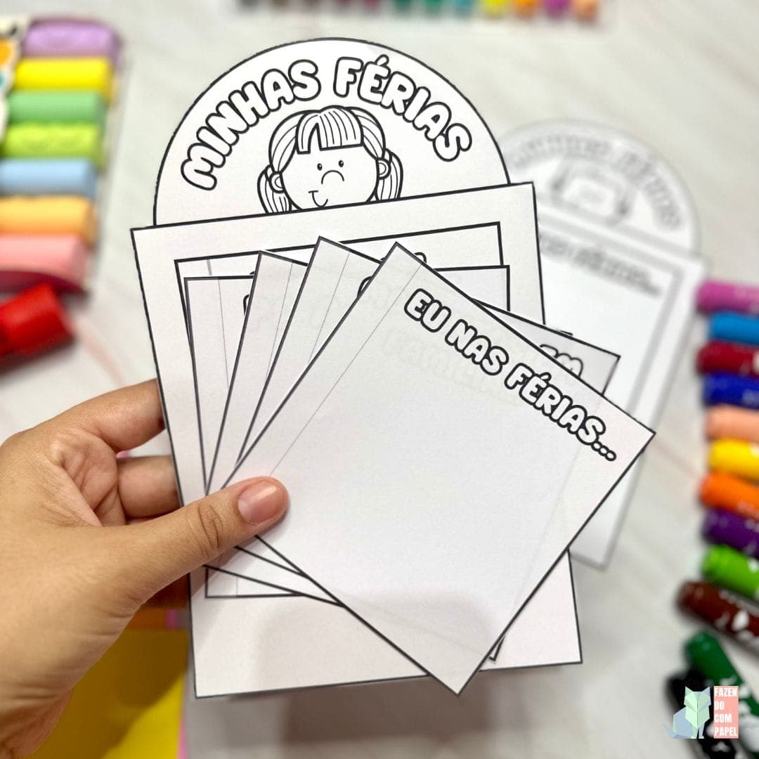 Livrinho Minhas Férias — imagem 2