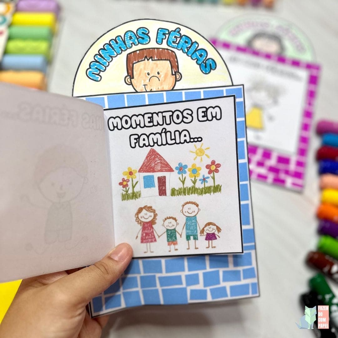 Livrinho Minhas Férias — imagem 3