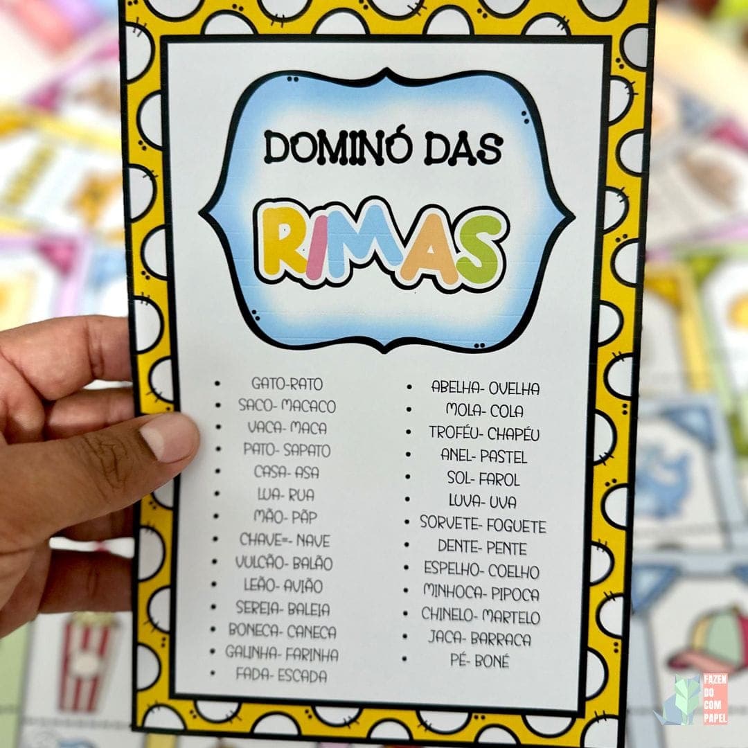 Dominó das Rimas — imagem 5