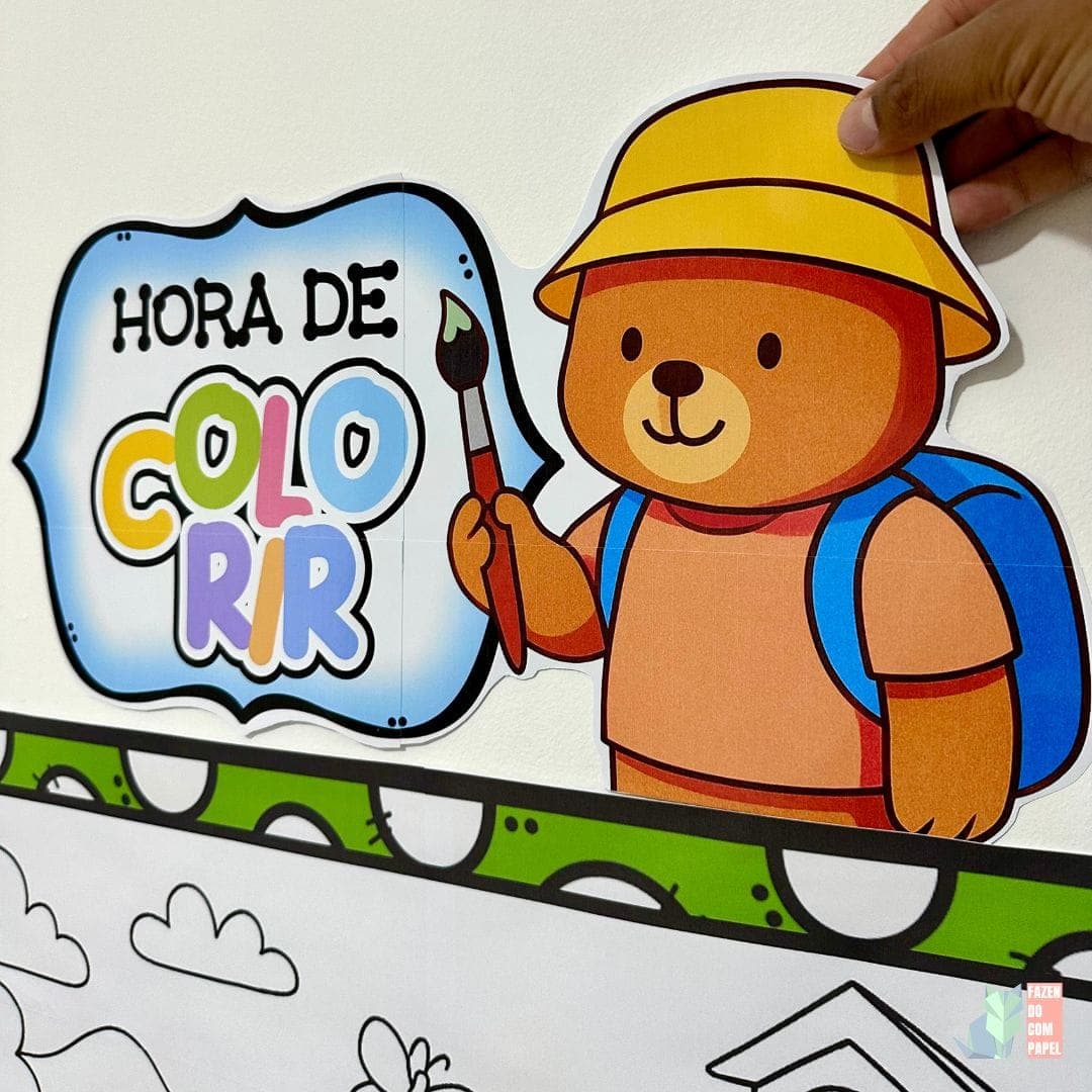 Painel para Colorir Volta às Aulas — imagem 5