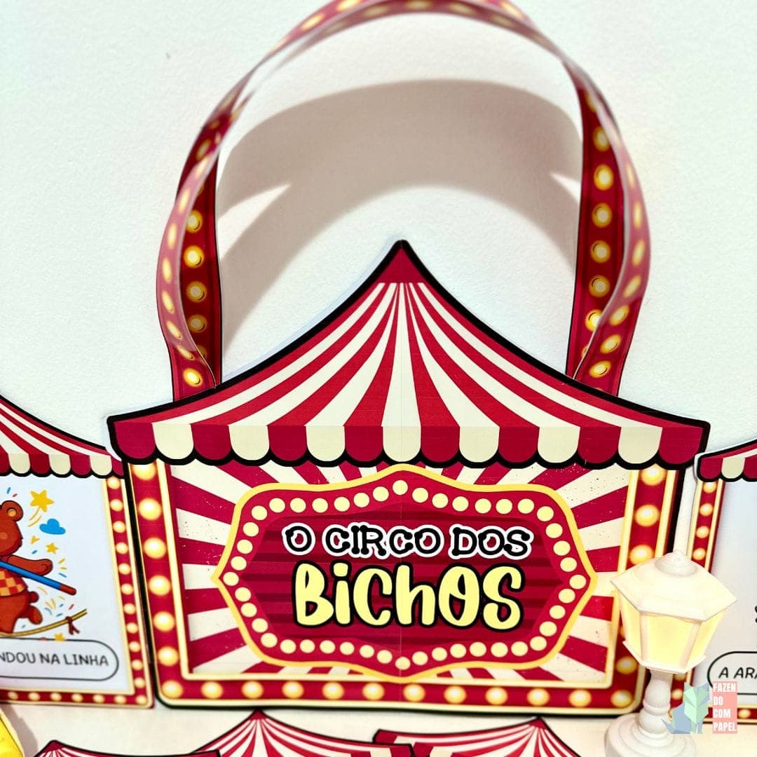 Sacola O Circo dos Bichos — imagem 2