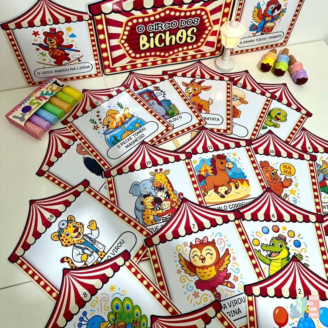 Sacola O Circo dos Bichos — imagem 3