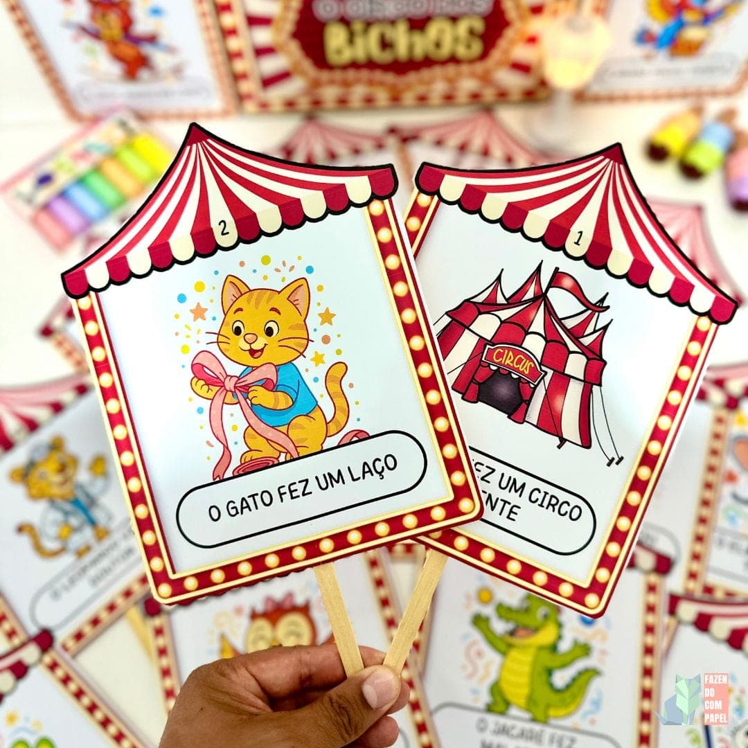 Sacola O Circo dos Bichos — imagem 4