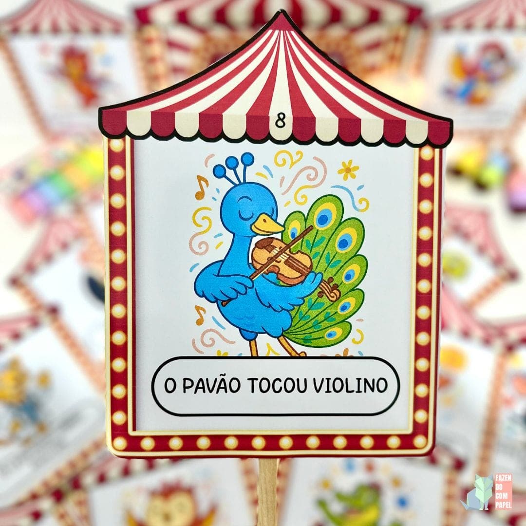 Sacola O Circo dos Bichos — imagem 5