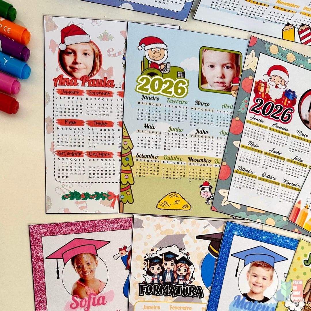 Calendários 2026 com Foto — imagem 2