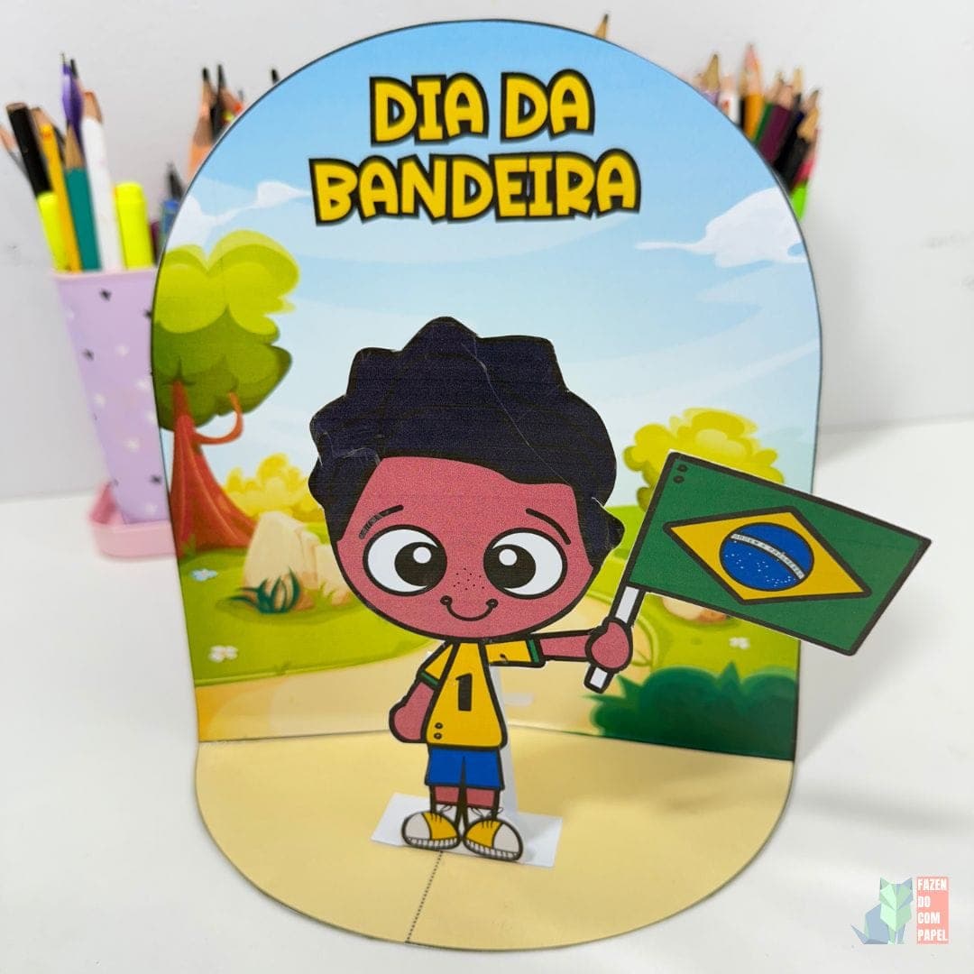 Cenário 3D - Dia da Bandeira — imagem 2