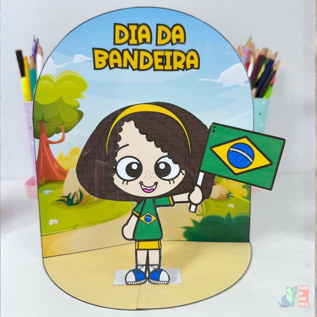 Cenário 3D - Dia da Bandeira — imagem 4